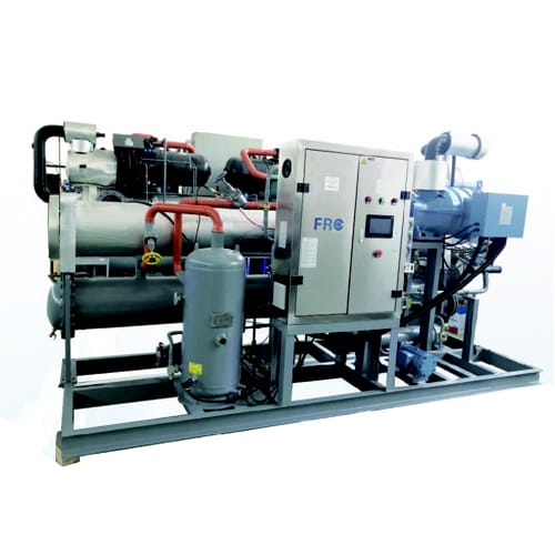 Máy lạnh trục vít hai tầng