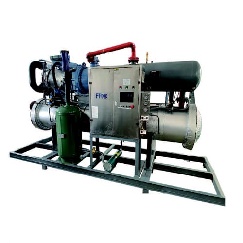 Máy làm lạnh nước trục vít ngập dịch / màng rơi