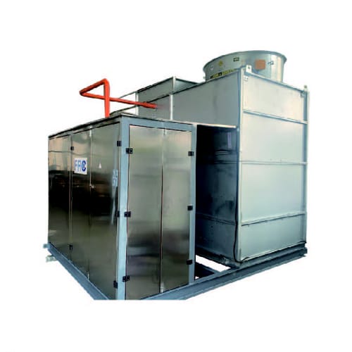 Máy làm lạnh nước trục vít giải nhiệt bay hơi tích hợp